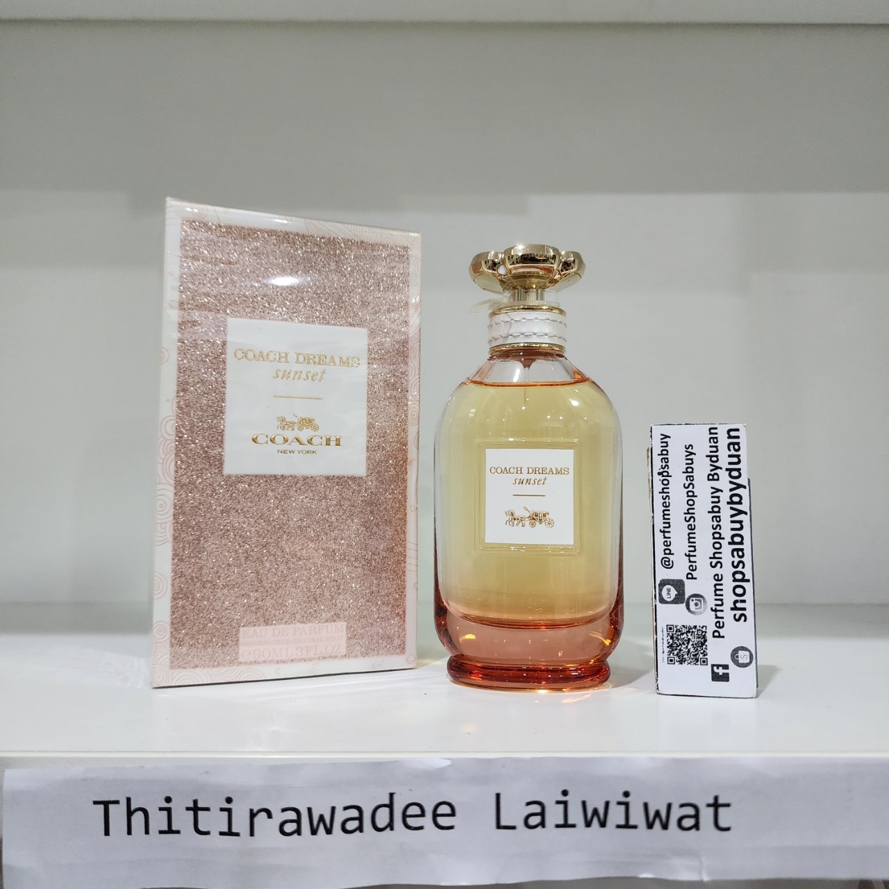 น้ำหอมแท้แบ่งขาย Coach Dreams Sunset Eau De Parfum 💕Travel Size แบบทดลอง