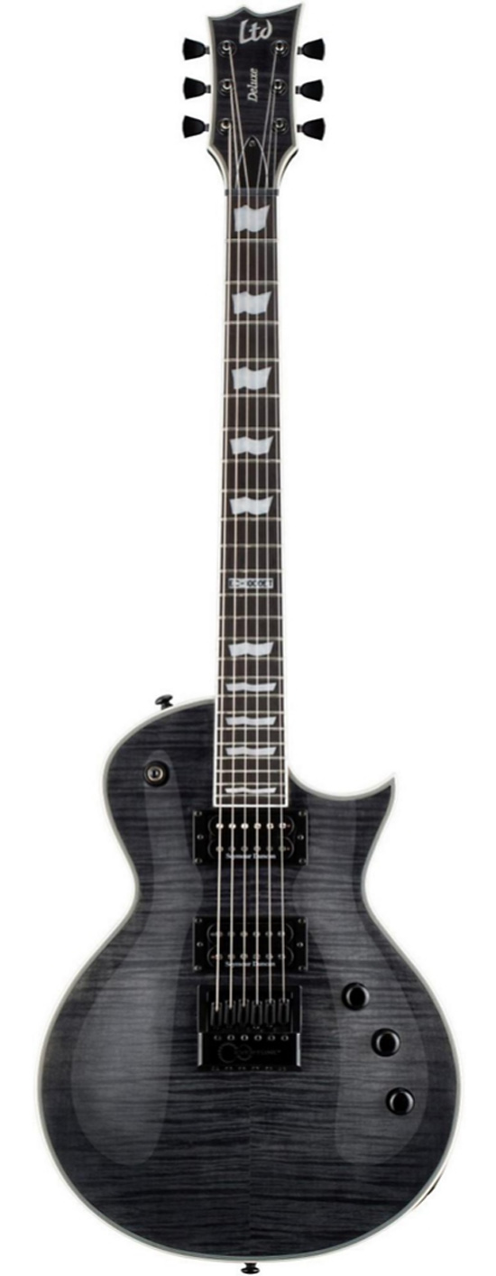 ESP LTD EC-1000ET Evertune Electric Guitar See-Thru Black