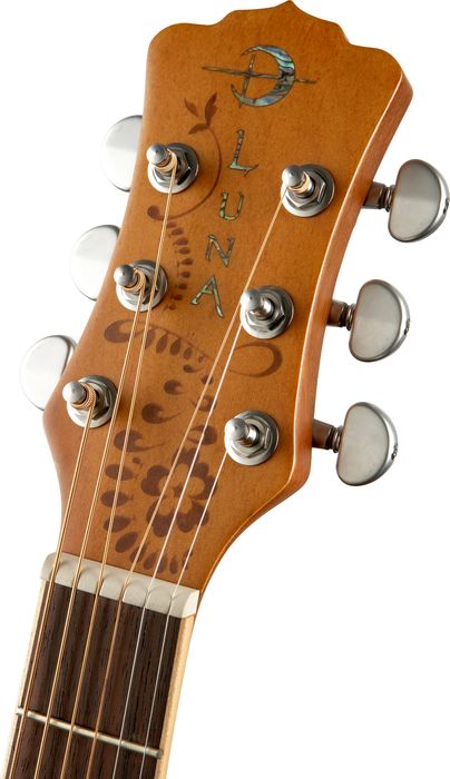 Luna Guitars Henna Oasis Cedar Series II Acoustic-Electric Guitar