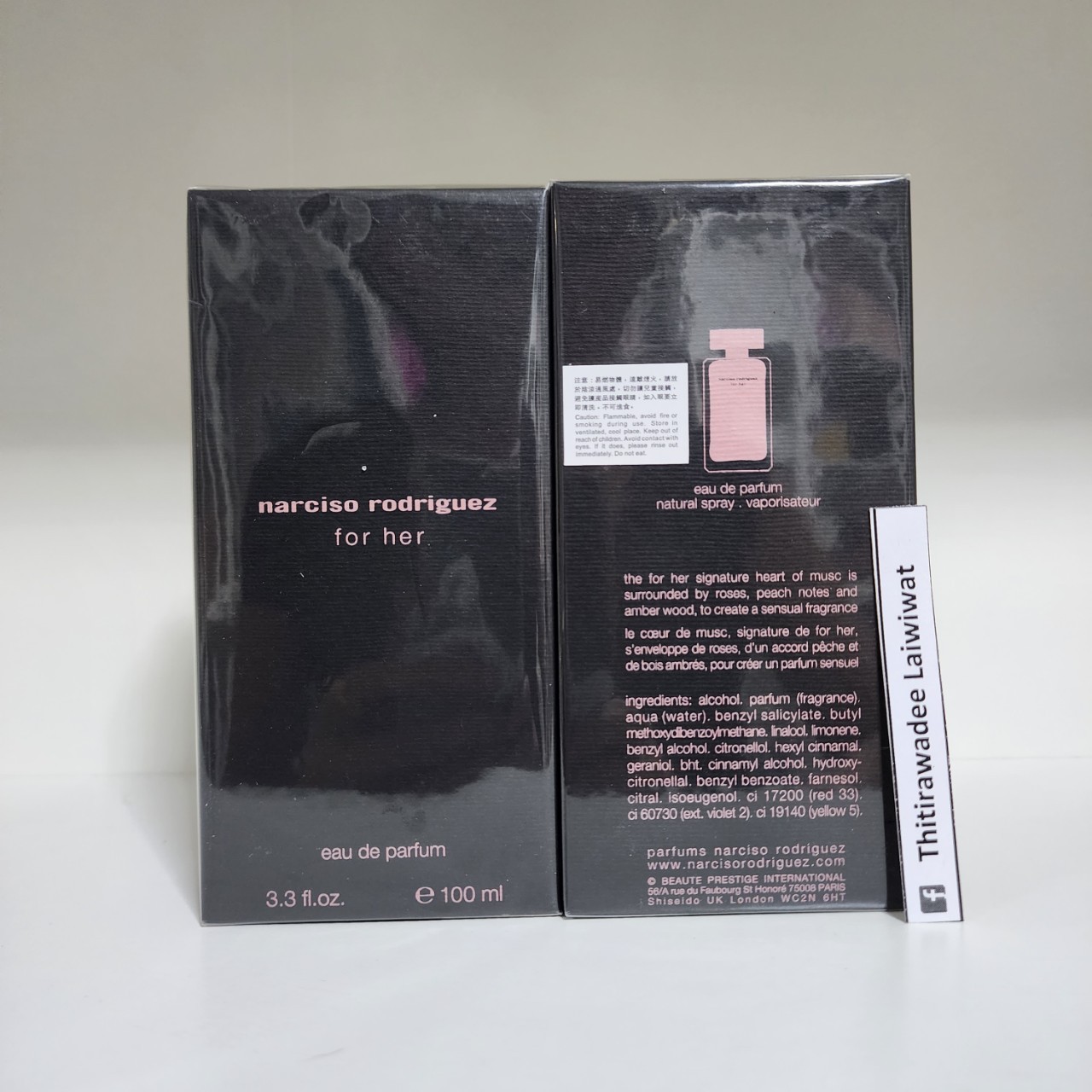 น้ำหอม Narciso Rodriguez for Her EDP 100ml กล่องซีล