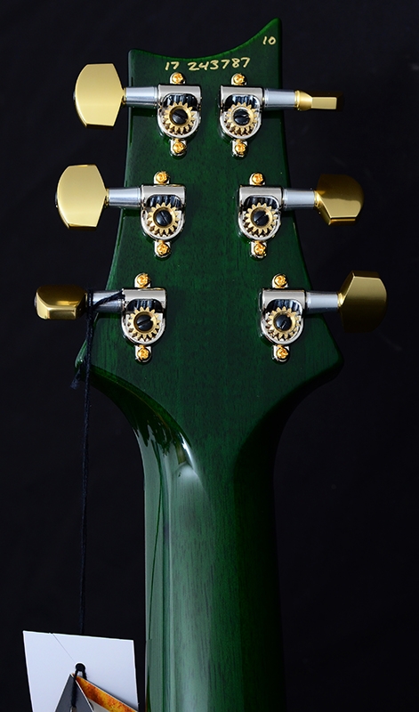 PRS Custom 24-08 Charcoal Emerald Green Burst