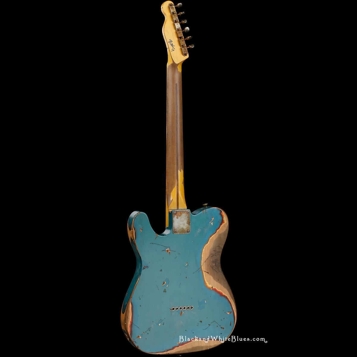 Nash T-57 In Turquoise Over 3 Tone Sunburst