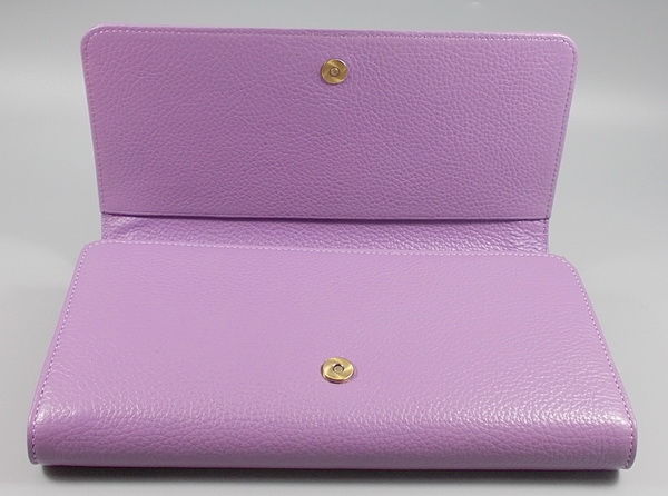 กระเป๋าสตางค์ ELLE ม่วงมะปราง ใหม่ แท้