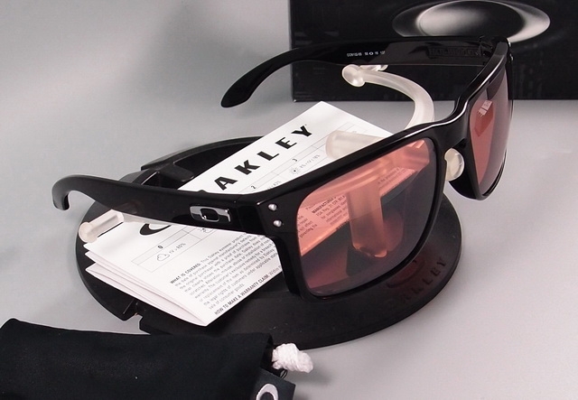 OAKLEY HOLBROOK Polished Black w/ G30 Black Iridium OO9102-55