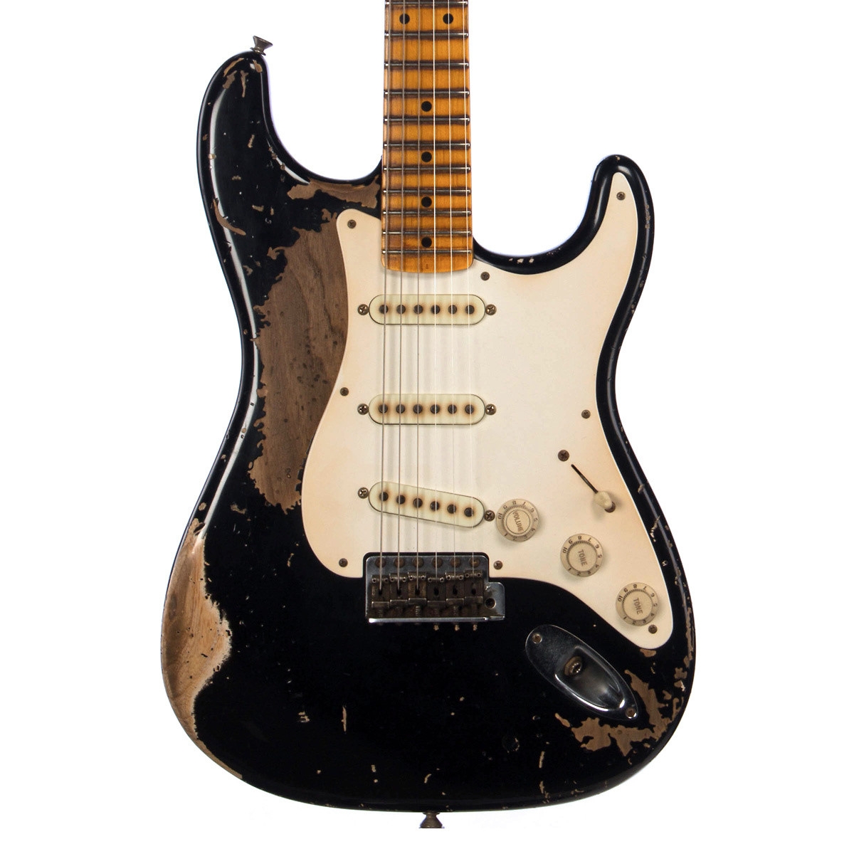Fender Custom Shop MVP Series 1956 Stratocaster Relic Masterbuilt John Cruz - Black