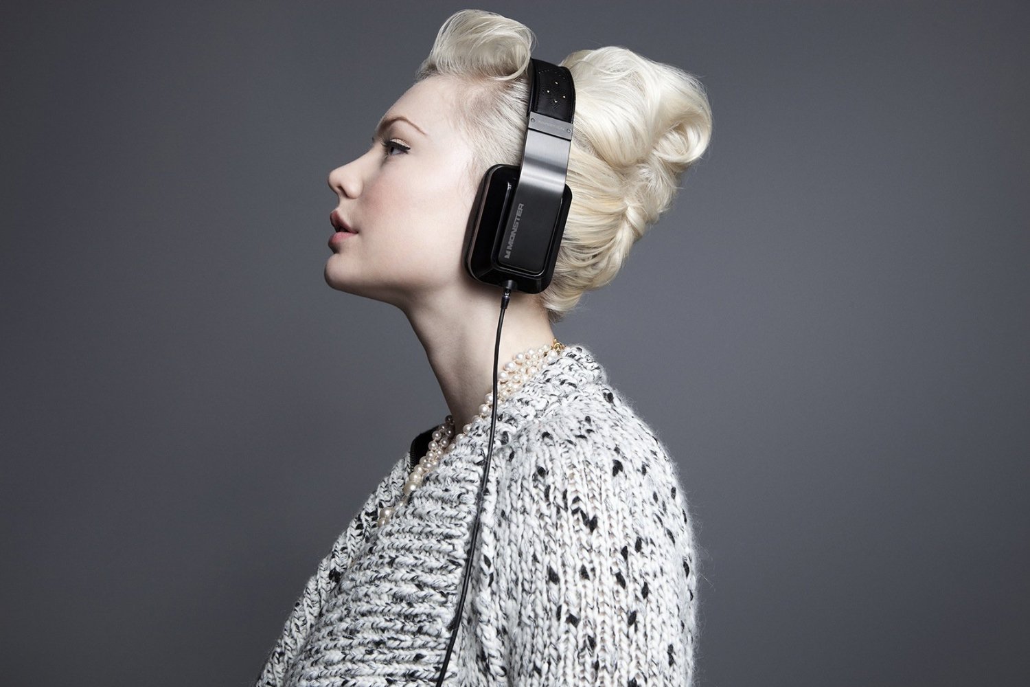 Monster Inspiration Active Noise Canceling Over-Ear Headphones - White