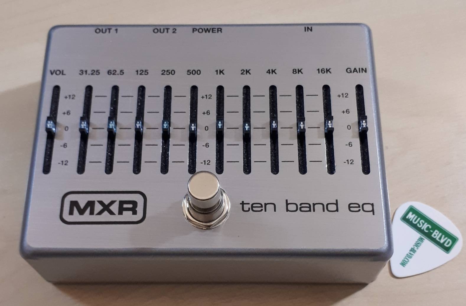 MXR M108S Ten Band EQ Pedal