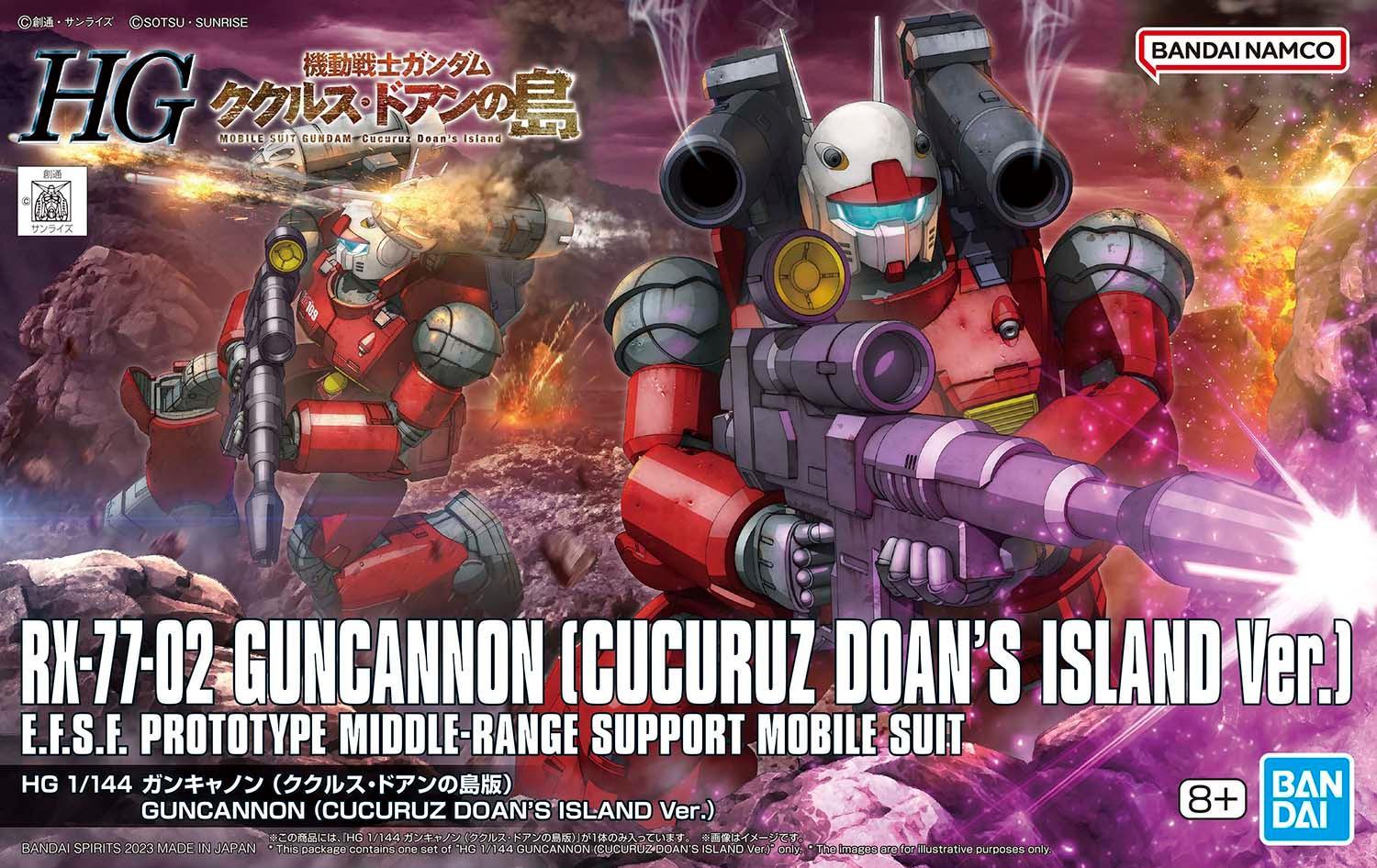 HG Origin 27 1/144 Guncannon (Cucuruz Doan's Island Ver.)