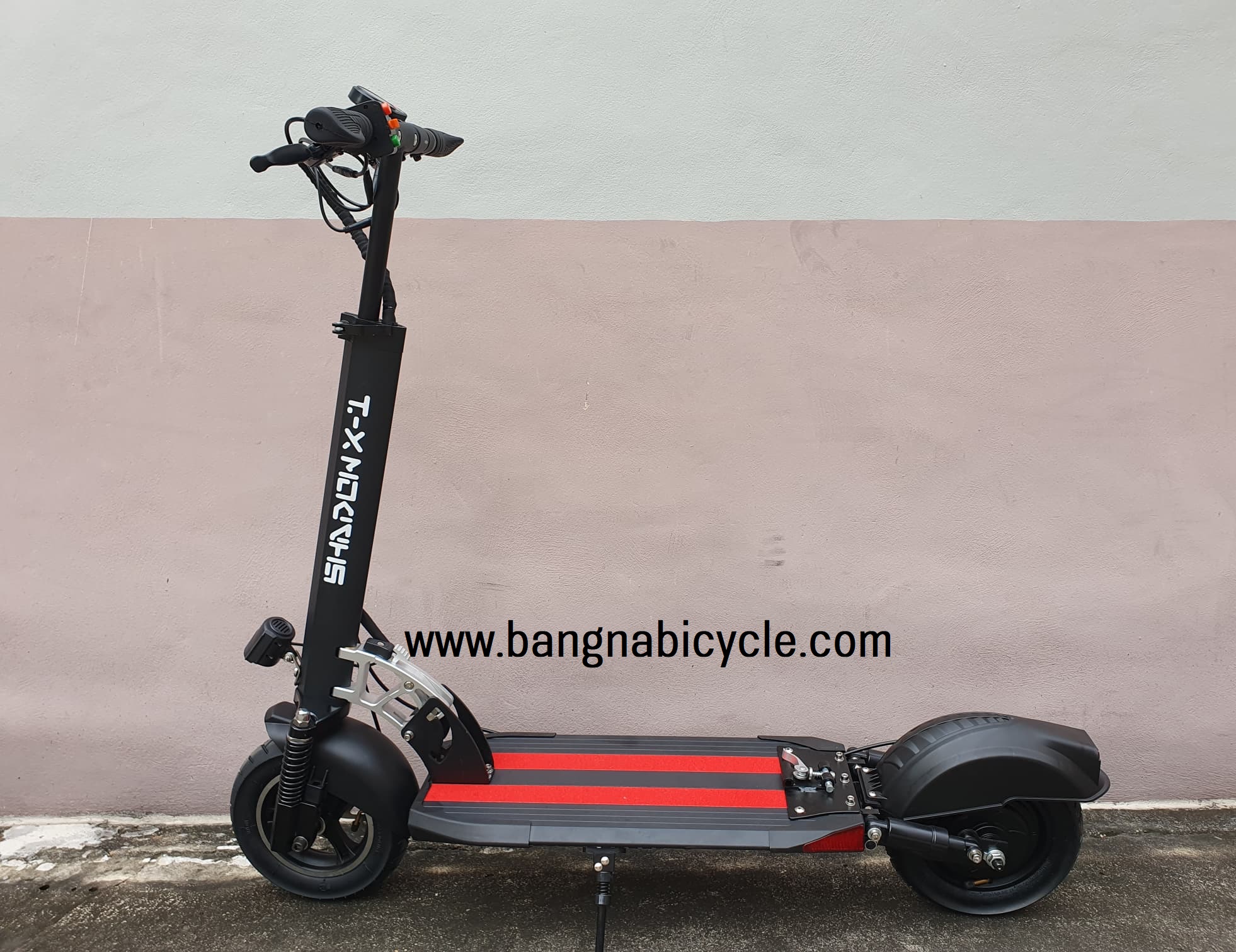 สกู๊ตเตอร์ไฟฟ้าใช้ได้ทั้งนั่งและยืน SHADOW X1 500W มีไฟเลี้ยว ไฟเบรค