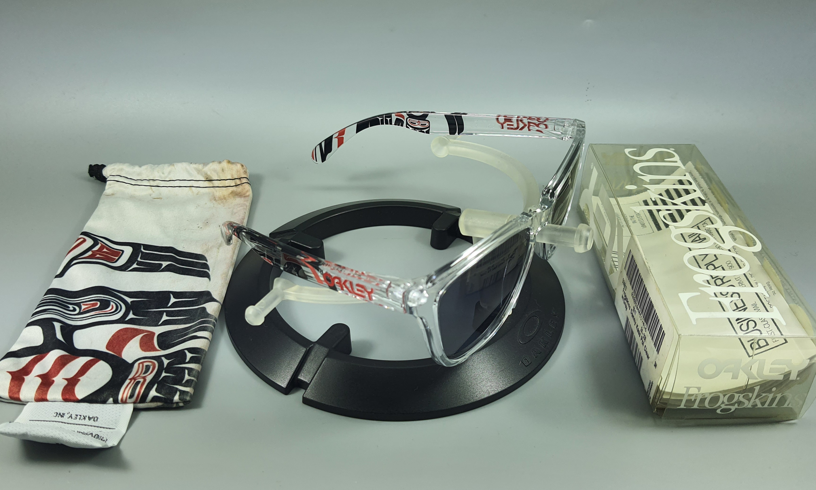 Frogskins danny Kass Pol Clear w/Grey sku. : 24-338