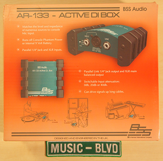 BSS Audio AR-133 Active DI Box