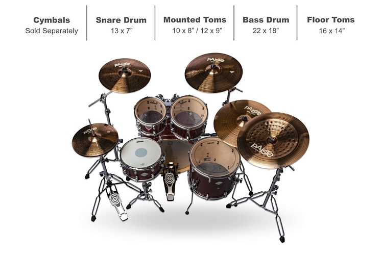 Ddrum Dominion Series Birch 5-Piece Shell Pack