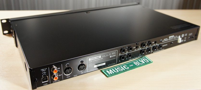 TASCAM US-1800 USB 2.0 Audio/Midi Interface