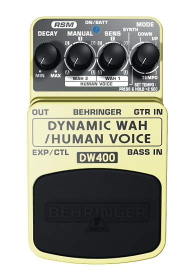 Behringer DW400 Dynamic Wah/Human Voice Effects Pedal