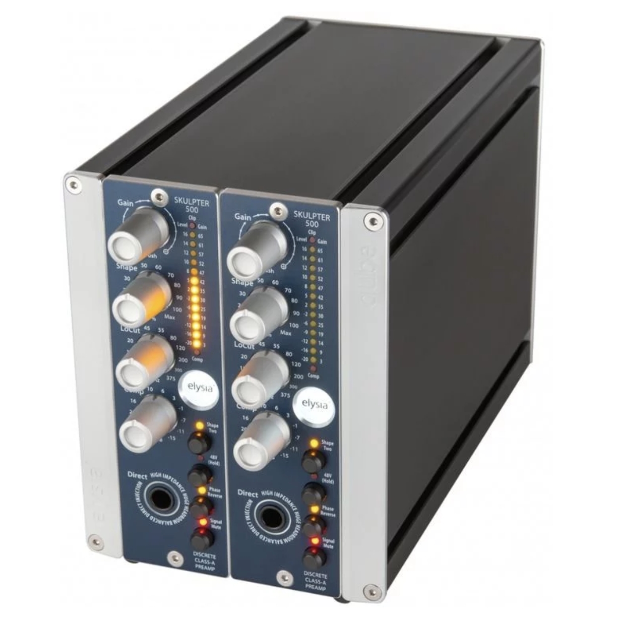 elysia skulpter qube Series Microphone Preamp with Desktop Chassis