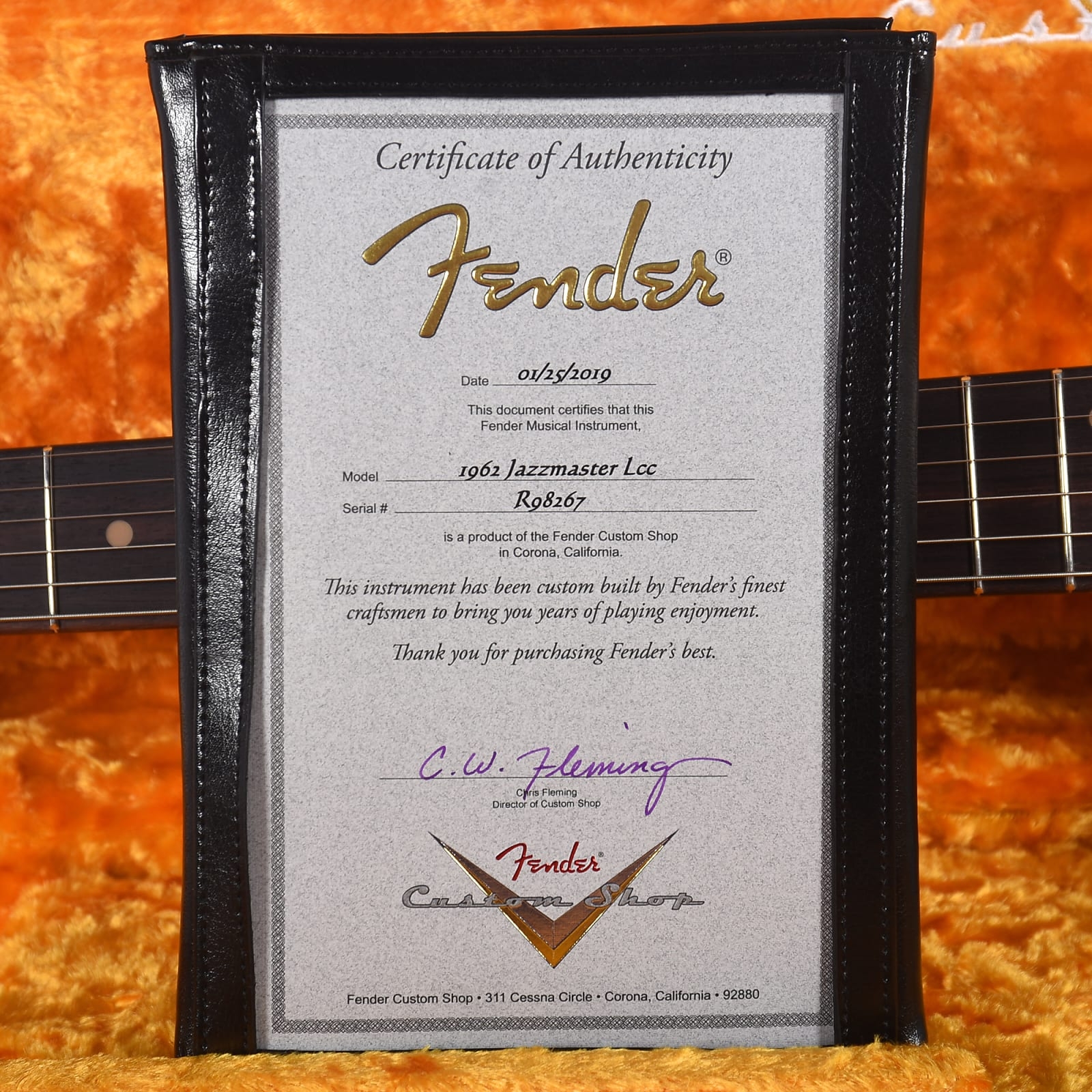 Fender Custom Shop 1962 Jazzmaster Chicago Special Lush Closet Classic Aged Daphne Blue w/Painted Headcap & Gold Hardware