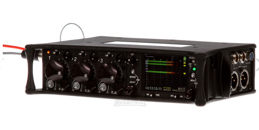 Sound Devices 633 6-Ch Field Mixer with 10-Track Recorder