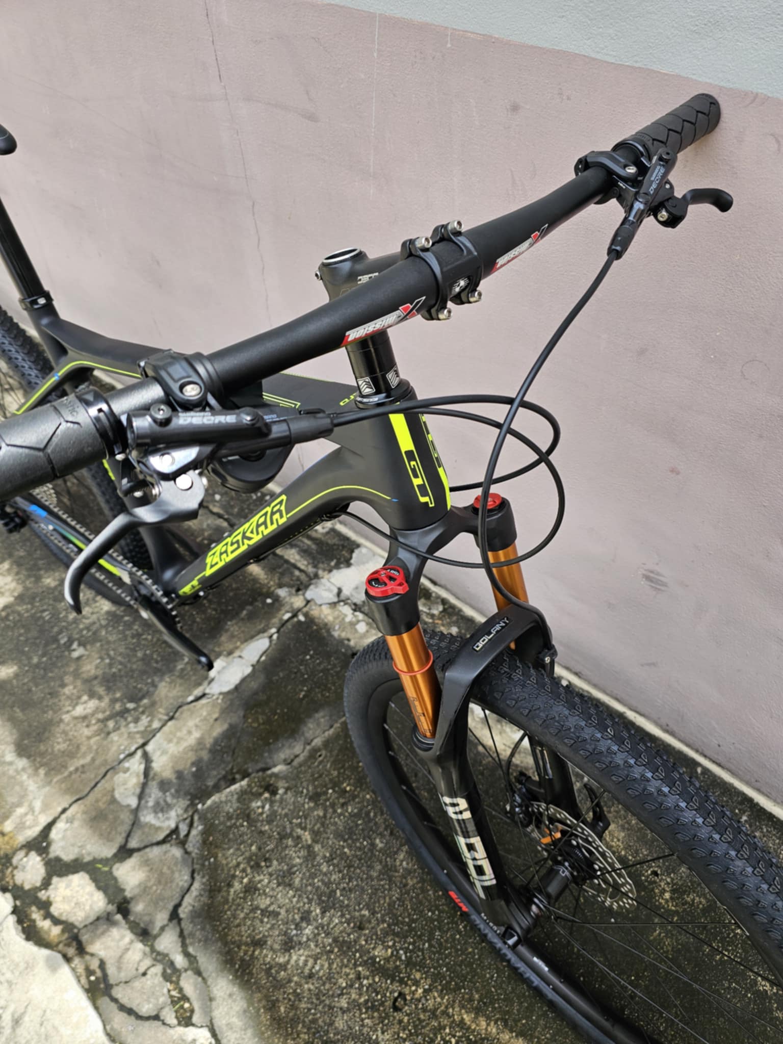 [รถทางร้านประกอบ] รถเสือภูเขา คาร์บอน GT Zarkar Carbon 27.5