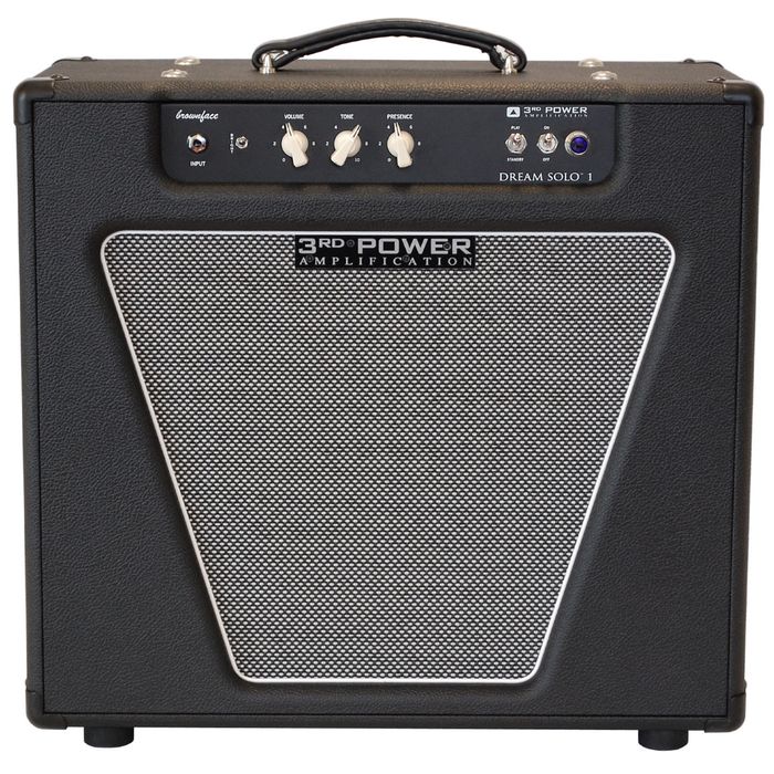 3rd Power Amps Dream Solo 22W 1x12 Tube Guitar Combo Amp Black