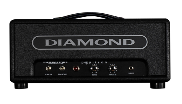Diamond Amplification Positron Vanguard Series 18W Tube Guitar Amp Head Black