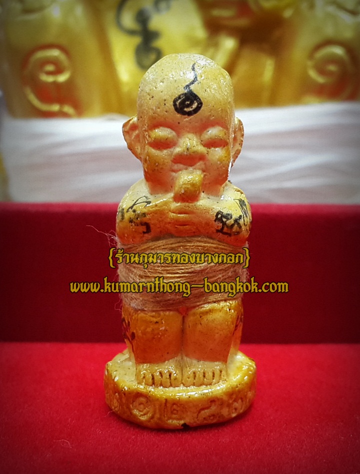 กุมารทอง โคตรเฮี้ยน มหาเฮง ครูบาชัยชนะ อรินทโม สำนักสงฆ์ พุทธอริยะรังษี บ้านคำภู จ.บึงกาฬ ขนาดพกพาสูง 1.5 นิ้ว (รุ่นแรก)