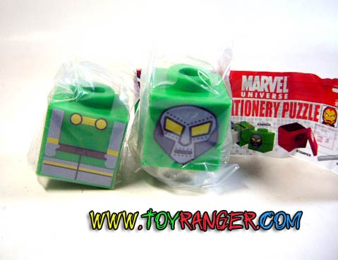 ยางลบ+ที่เก็บยางลบ Doctor Doom: MARVEL Stationery Puzzle (แท้)