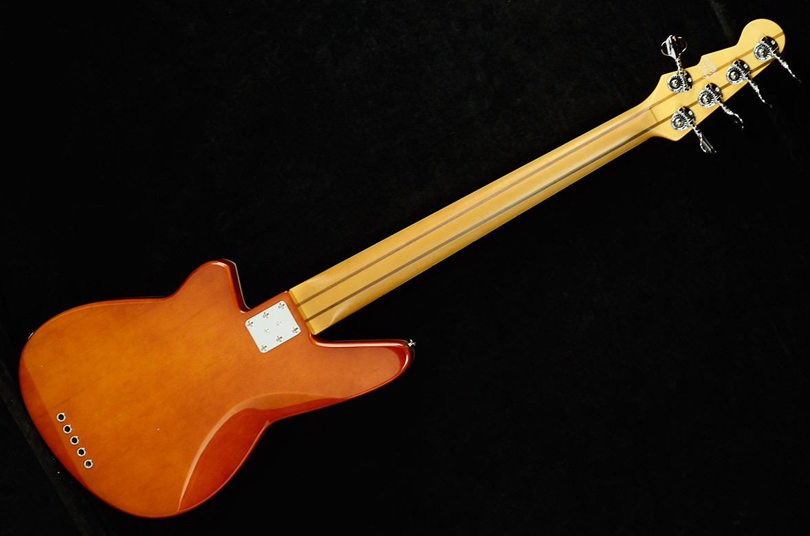 Reverend Mercalli 5 Bass - Flame Maple - Violin Brown