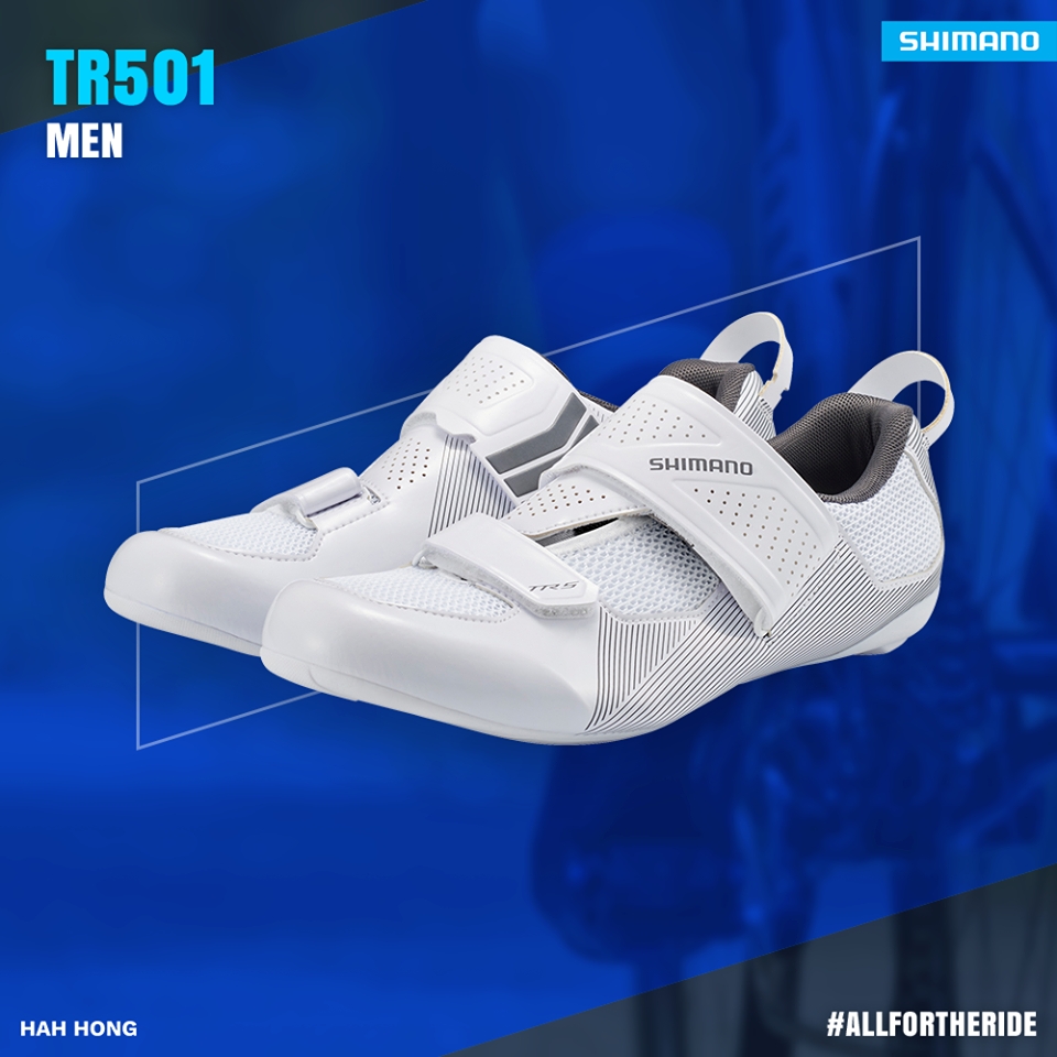 [โปรโมชั่นแถมฟรี บันไดคลีทShimano] รองเท้าไตรกีฬา SHIMANO TR501