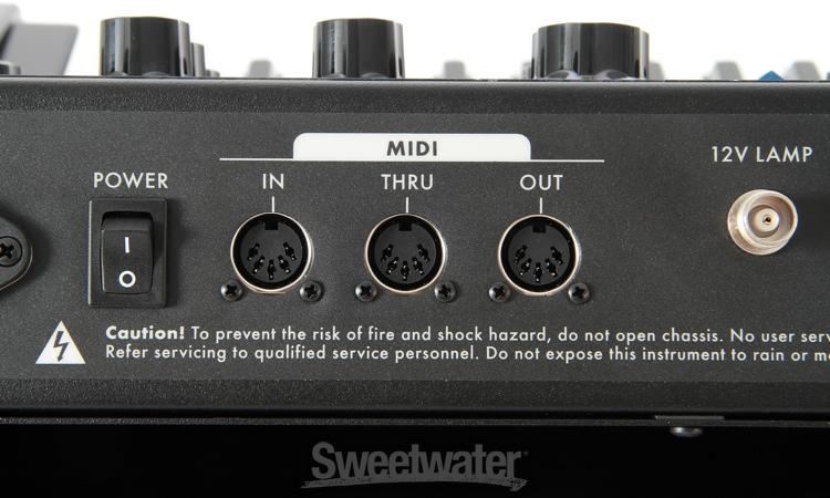 Moog Minimoog Voyager Electric Blue Analog Synthesizer