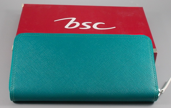 กระเป๋าสตางค์ bsc เขียวเทอร์ควอยซ์ ใหม่ แท้