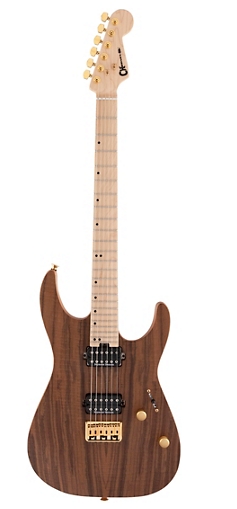 Charvel Pro-Mod DK24 HH HT M Mahogany with Figured Walnut Natural
