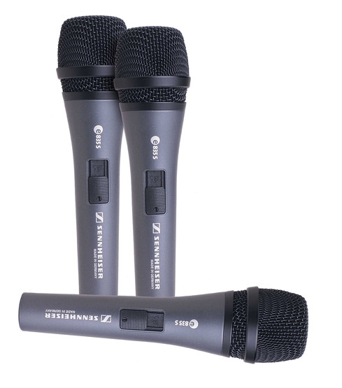 Sennheiser e835-S THREE PACK