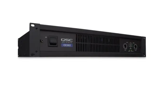 QSC CX302 2-CHANNEL 100 WATT POWER AMPLIFIER
