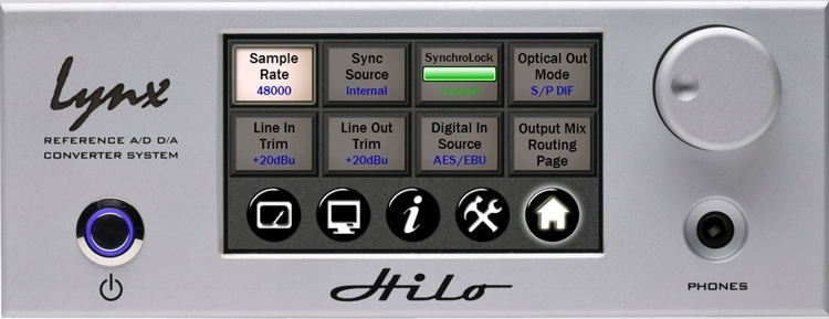 Lynx Hilo Dante A/D and D/A Converter - Silver