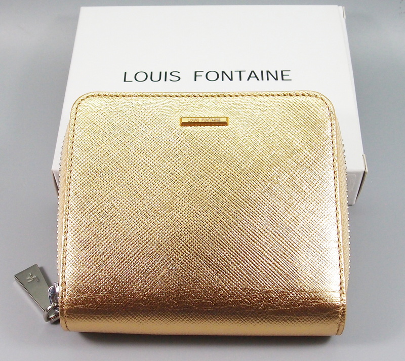 กระเป๋าสตางค์ Louis Fontaine ทอง ใหม่ แท้