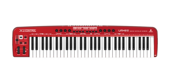 Behringer UMX610 - USB/MIDI Keyboard Controller