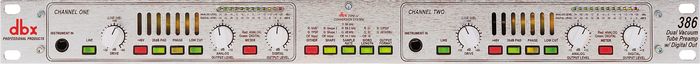 dbx 386 Dual-Vacuum Tube Preamp