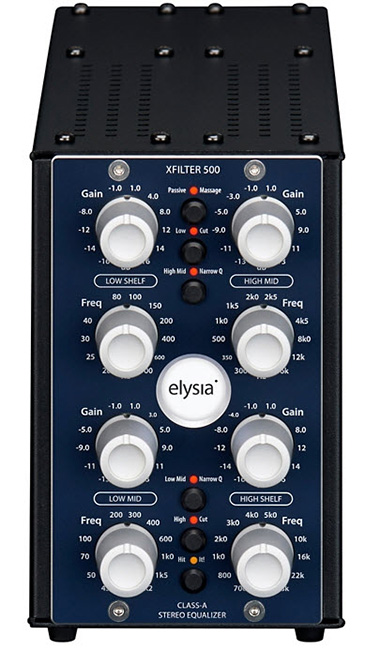 Elysia xfilter 500 Class A Discrete Stereo Parametric EQ
