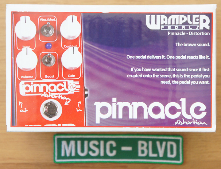 Wampler Pinnacle Standard Distortion Guitar Effects Pedal