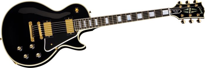 Gibson Custom 1960 50th Annniversary Les Paul Custom Electric Guitar (Ebony)