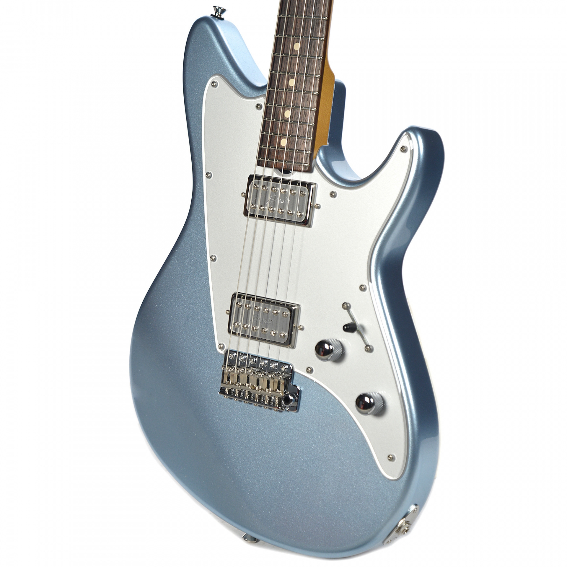 Don Grosh ElectraJet Ice Blue Metallic RW w/GroshTron Pickups & Hardshell Case