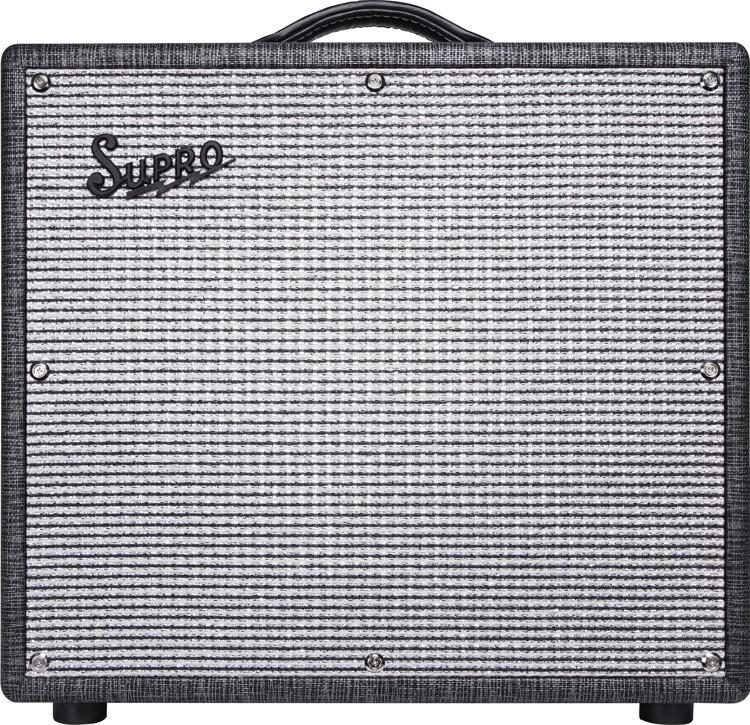 Supro 169RT Black Magick Reverb 25-watt 1x12 inch Tube Combo