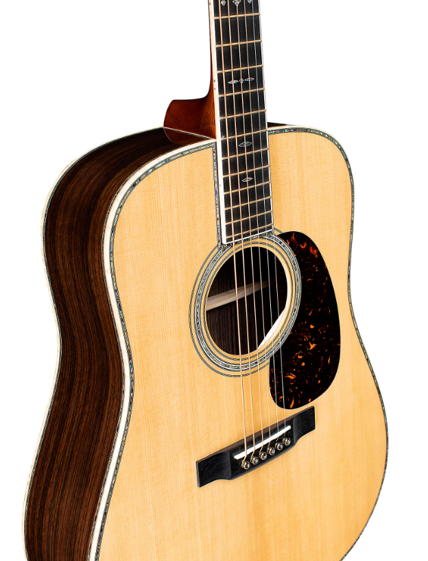Martin D-45 Modern Deluxe Acoustic Guitar Natural