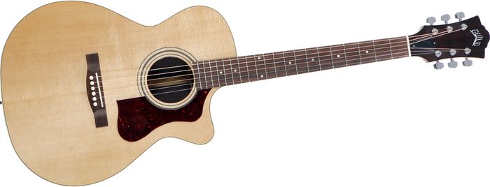 Guild F-30RCE Standard Cutaway Acoustic-Electric Guitar Natural
