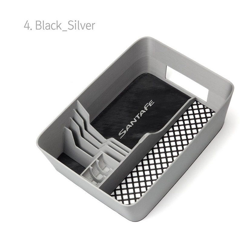 กล่องเก็บของถาดคอนโซล Hyundai SANTA FE Hybrid ฮุนได ซานตา เฟ่