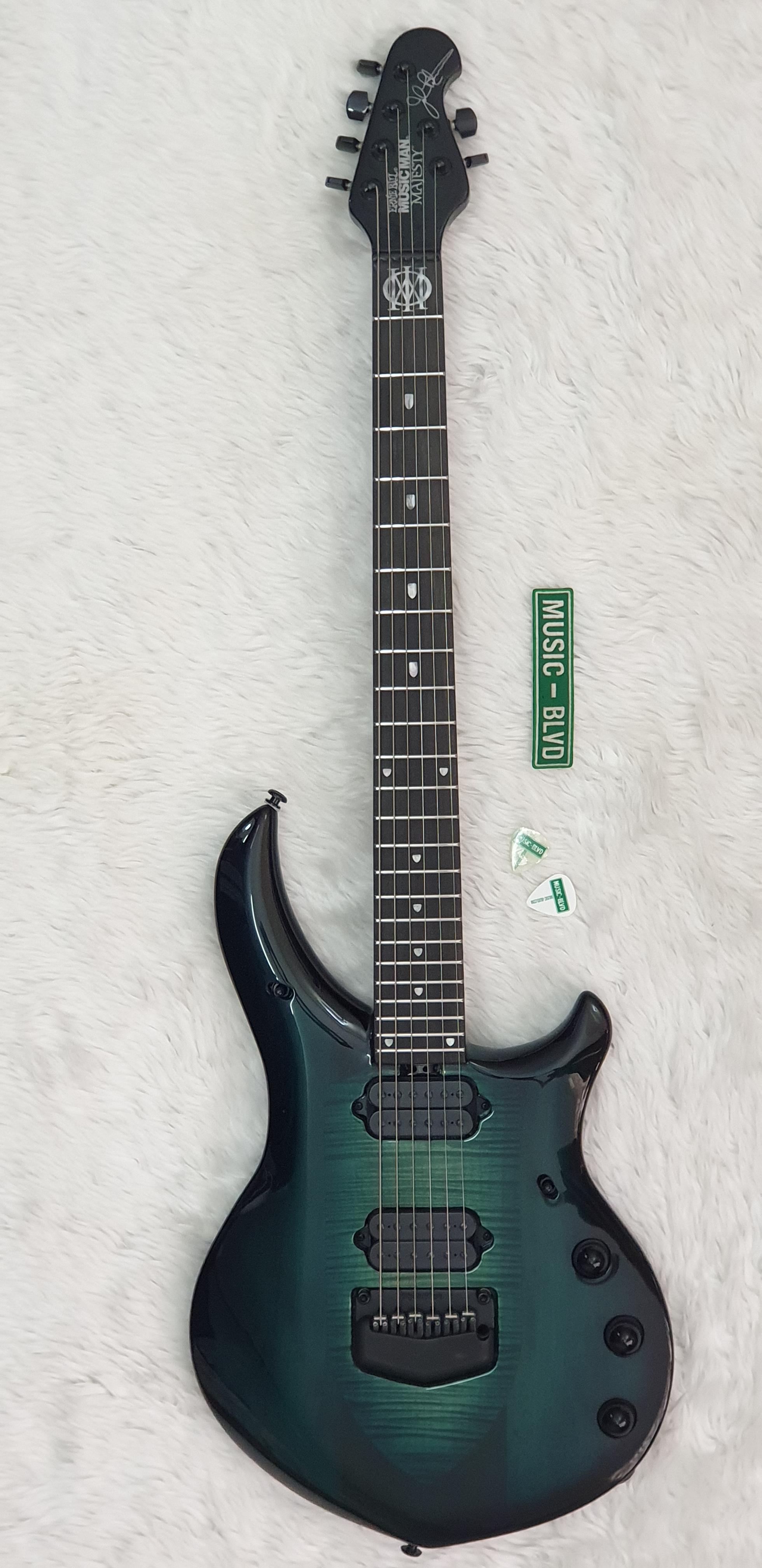 Ernie Ball Music Man John Petrucci Majesty Electric Guitar - Enchanted Forest