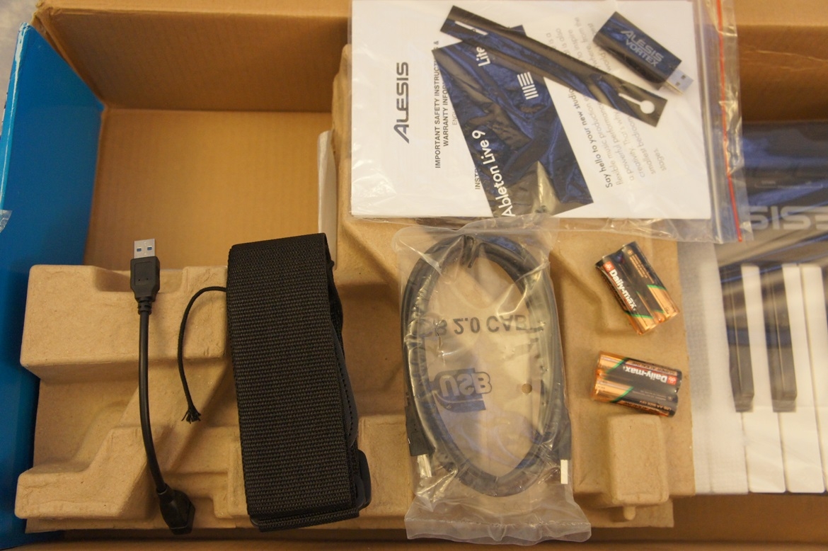 Alesis Vortex Wireless USB Keytar Controller with Accelerometer