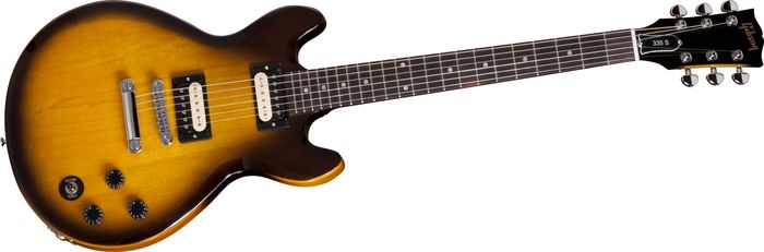 Gibson Limited Run 335-S Solidbody Electric Guitar Vintage Sunburst