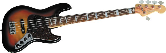Fender Custom Shop Custom Artist Series Reggie Hamilton Jazz Bass V 3-Tone Sunburst
