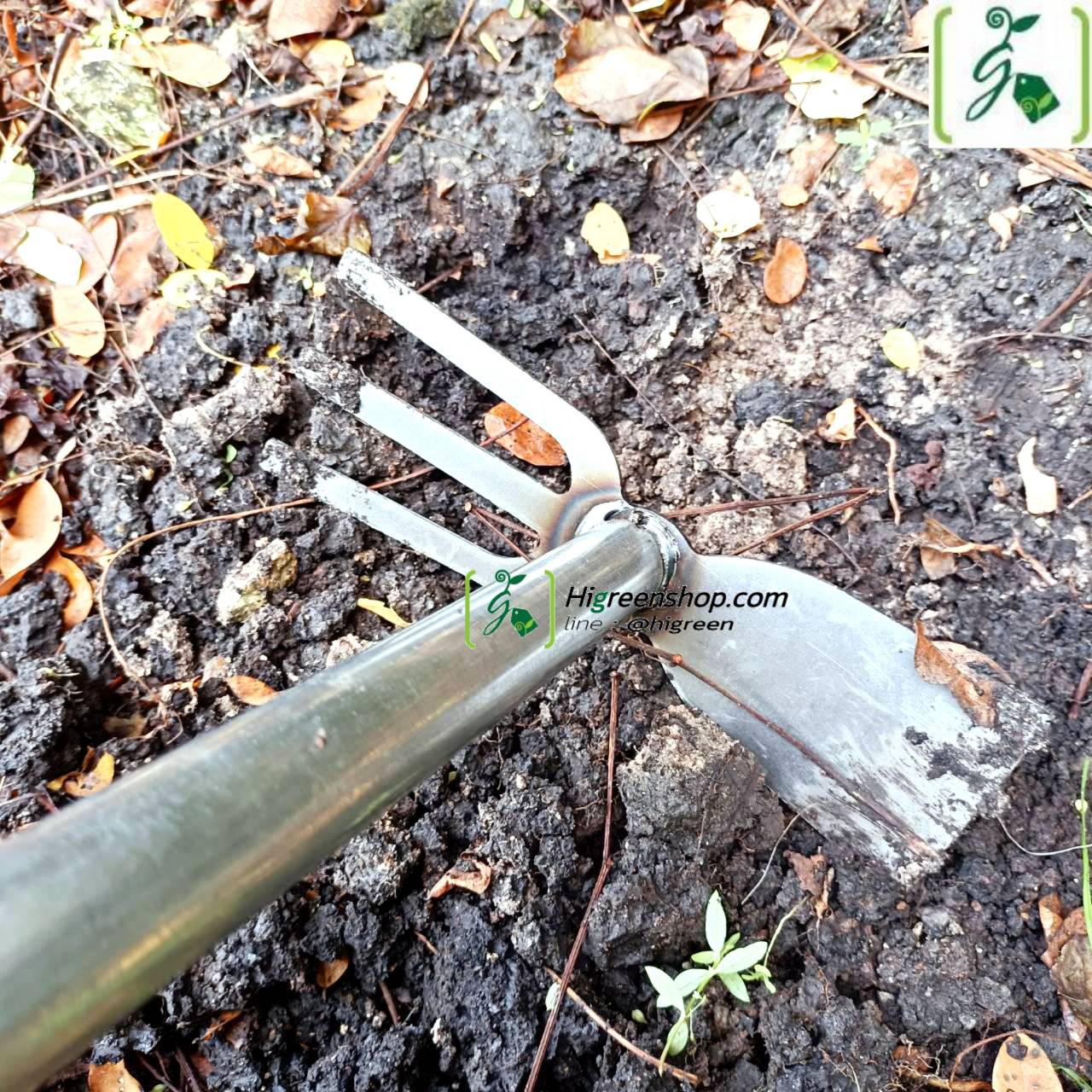 จอบ คราดเหล็ก จำนวน 1 ด้าม